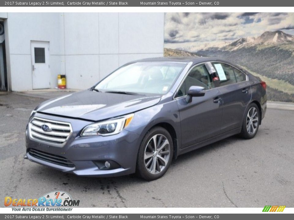 2017 Subaru Legacy 2.5i Limited Carbide Gray Metallic / Slate Black Photo #2