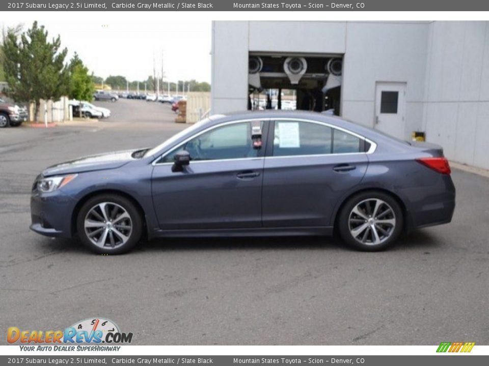 2017 Subaru Legacy 2.5i Limited Carbide Gray Metallic / Slate Black Photo #3