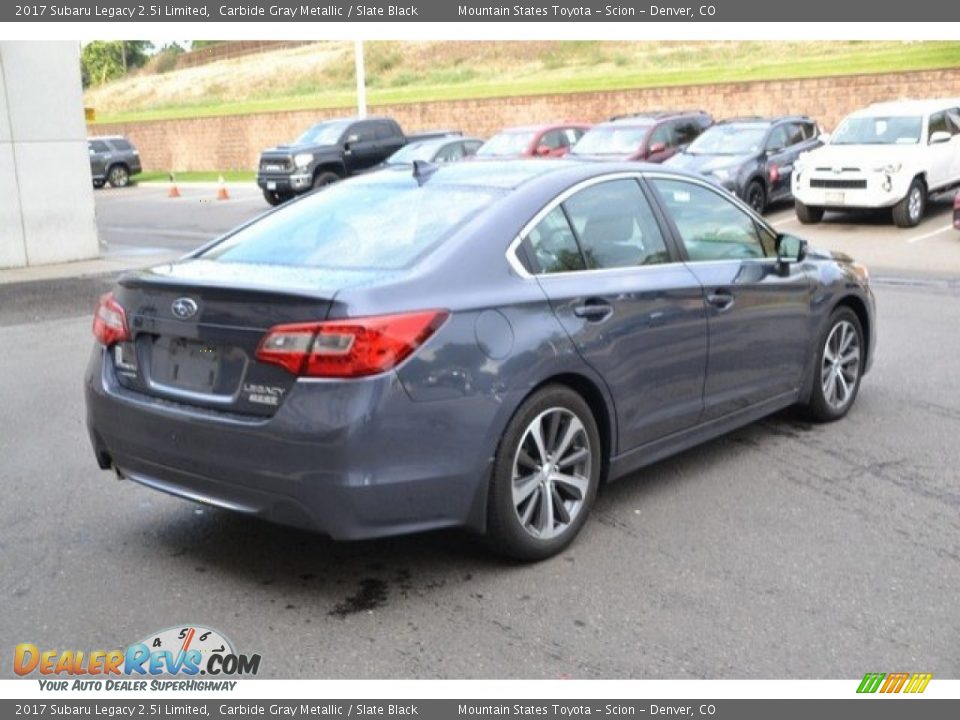 2017 Subaru Legacy 2.5i Limited Carbide Gray Metallic / Slate Black Photo #6