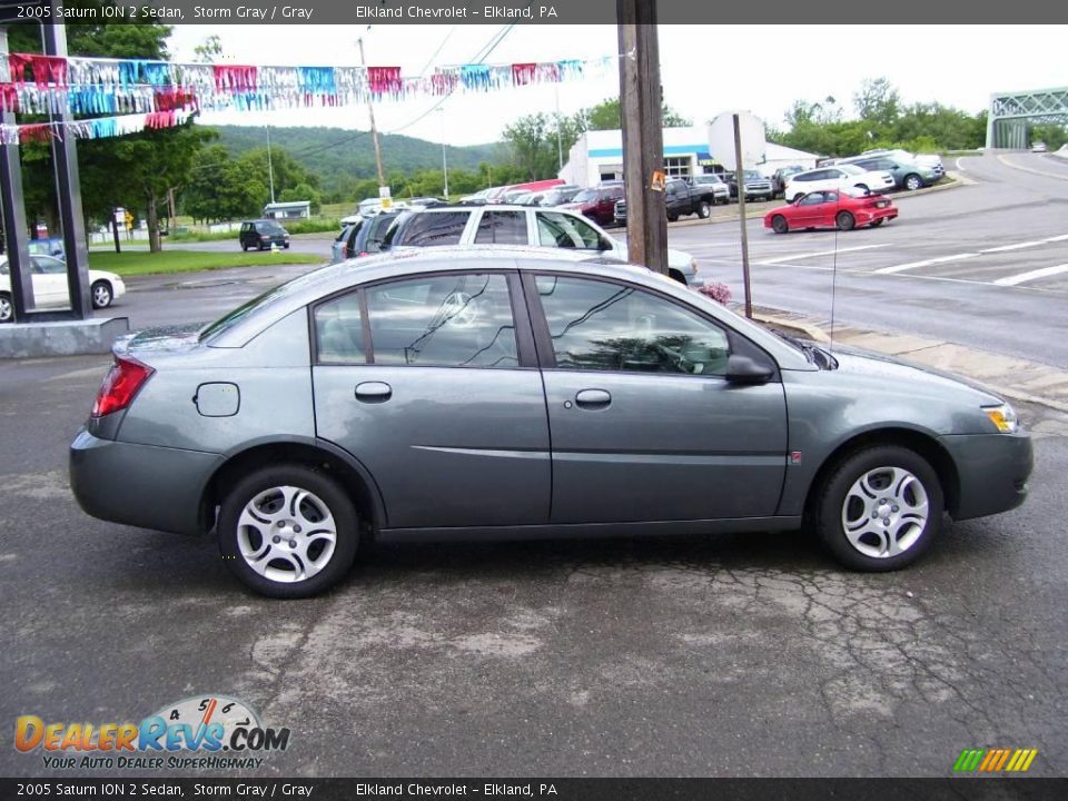 2005 Saturn ION 2 Sedan Storm Gray / Gray Photo #2