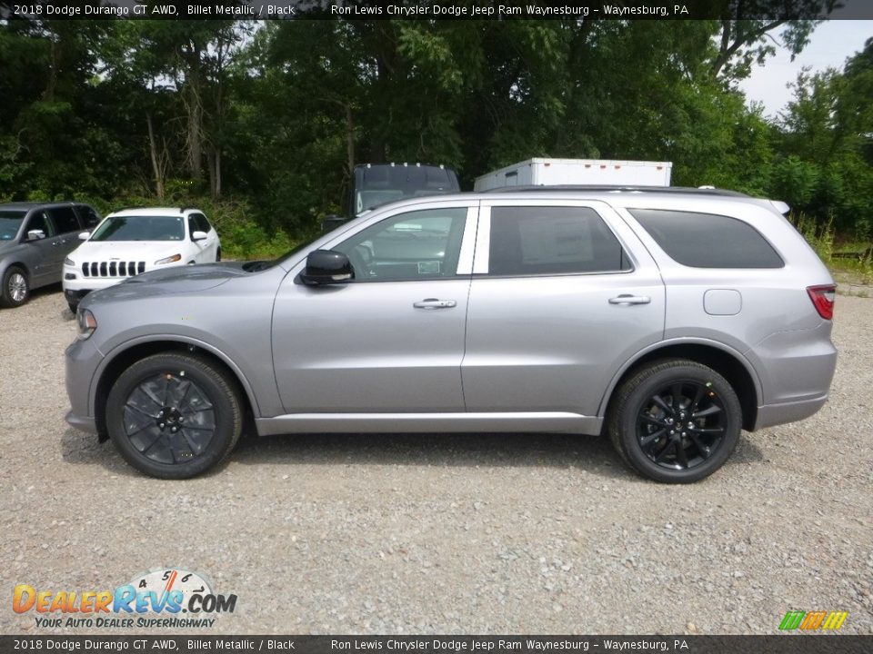 2018 Dodge Durango GT AWD Billet Metallic / Black Photo #2