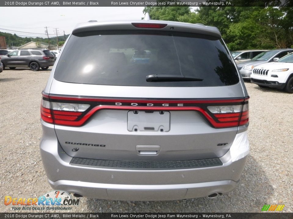 2018 Dodge Durango GT AWD Billet Metallic / Black Photo #4