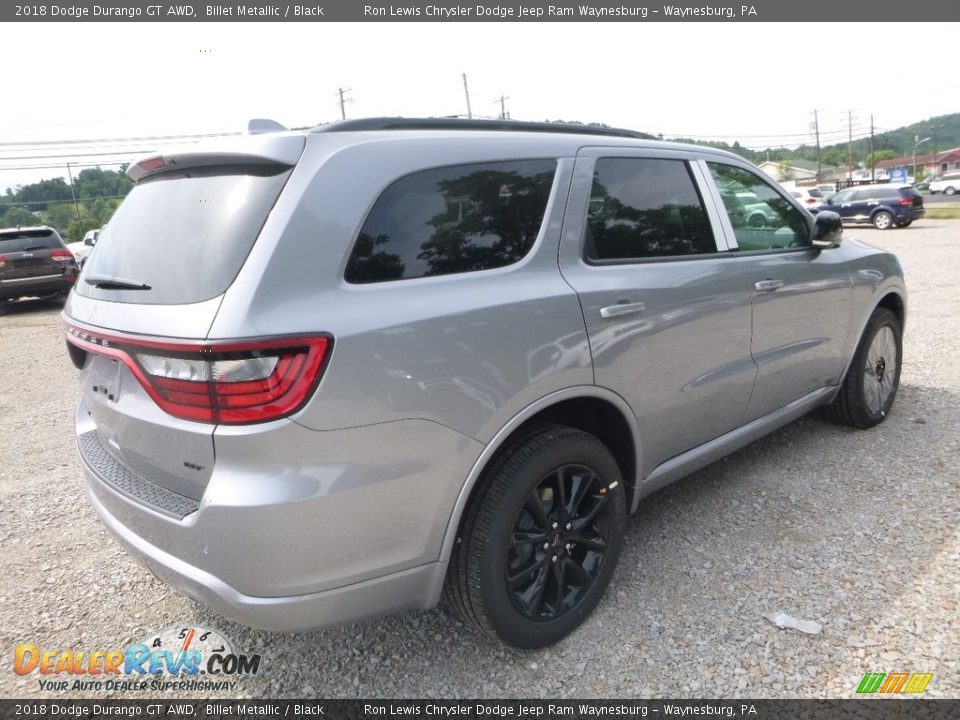 2018 Dodge Durango GT AWD Billet Metallic / Black Photo #5