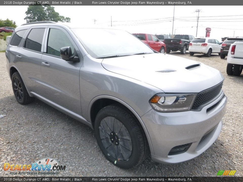 2018 Dodge Durango GT AWD Billet Metallic / Black Photo #11
