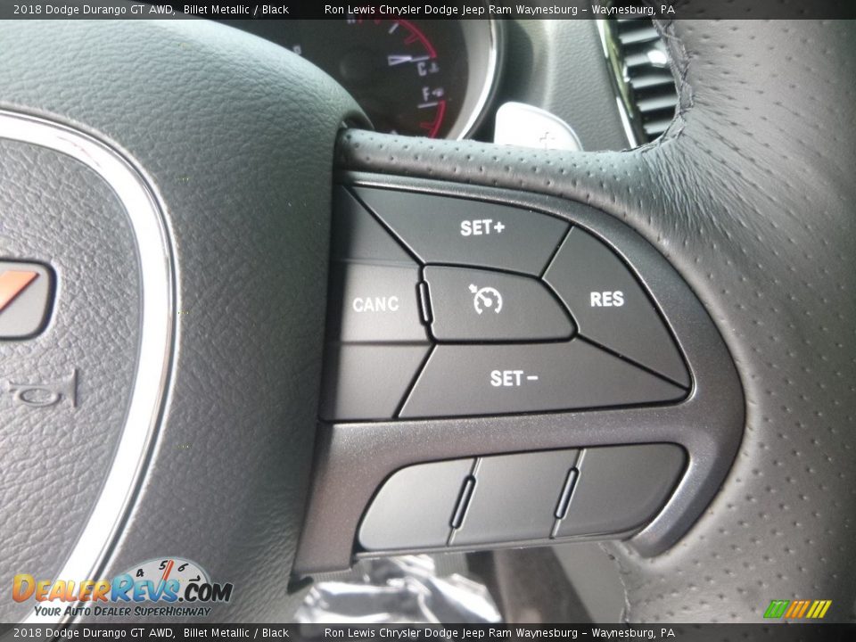 2018 Dodge Durango GT AWD Billet Metallic / Black Photo #17