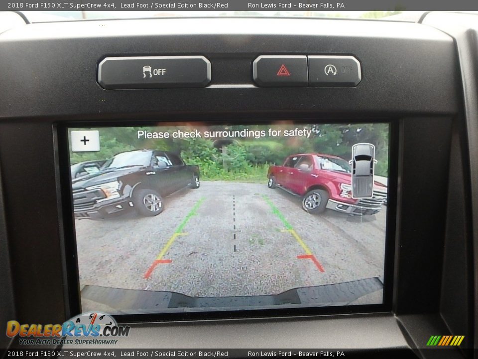 2018 Ford F150 XLT SuperCrew 4x4 Lead Foot / Special Edition Black/Red Photo #19