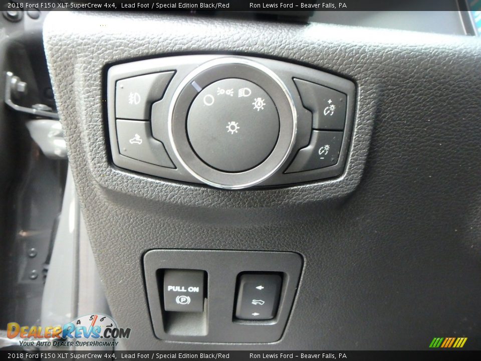 2018 Ford F150 XLT SuperCrew 4x4 Lead Foot / Special Edition Black/Red Photo #20