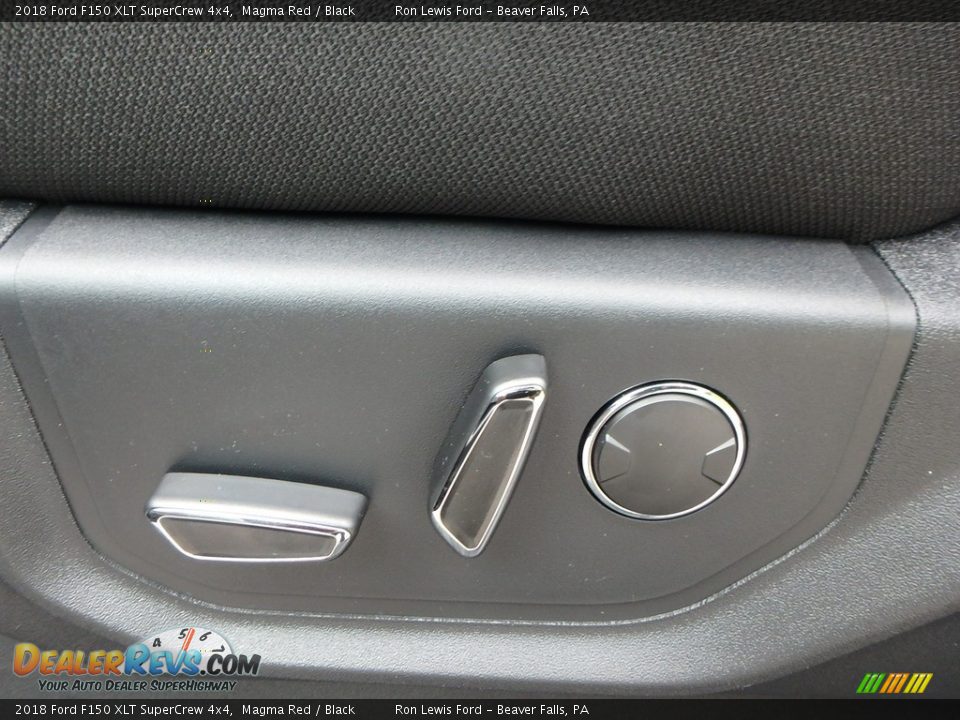 2018 Ford F150 XLT SuperCrew 4x4 Magma Red / Black Photo #14