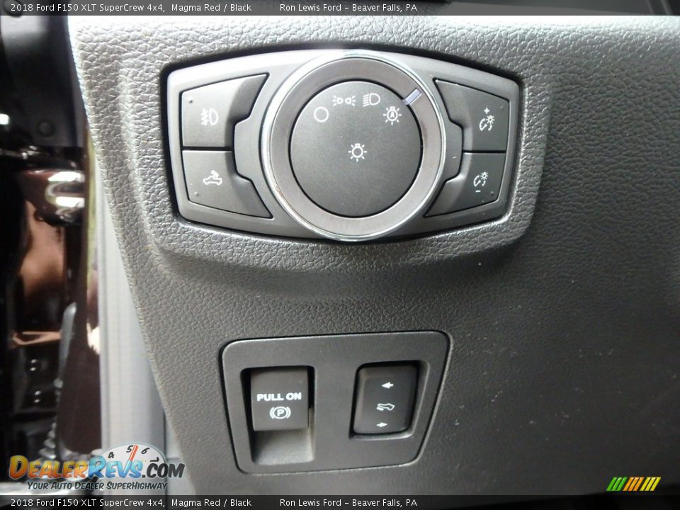 2018 Ford F150 XLT SuperCrew 4x4 Magma Red / Black Photo #16