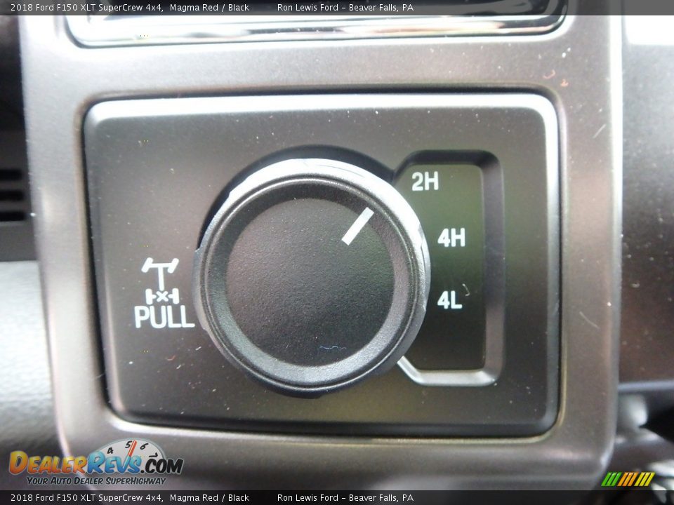 2018 Ford F150 XLT SuperCrew 4x4 Magma Red / Black Photo #18