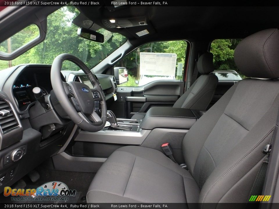 2018 Ford F150 XLT SuperCrew 4x4 Ruby Red / Black Photo #10