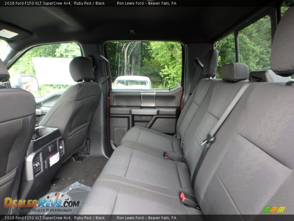 2018 Ford F150 XLT SuperCrew 4x4 Ruby Red / Black Photo #11