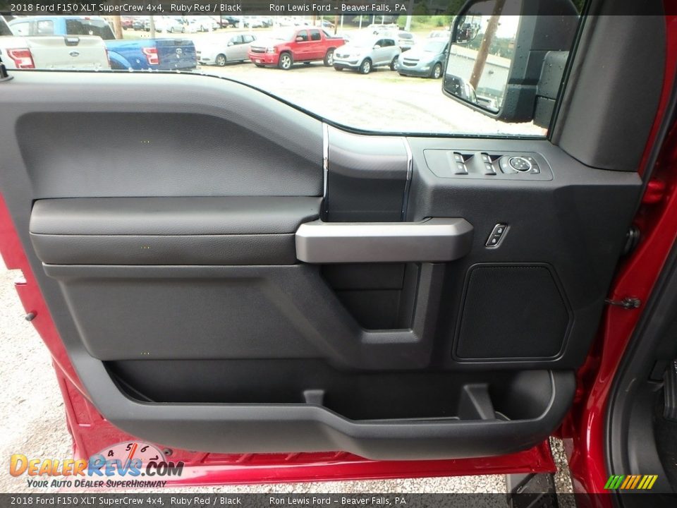 2018 Ford F150 XLT SuperCrew 4x4 Ruby Red / Black Photo #13