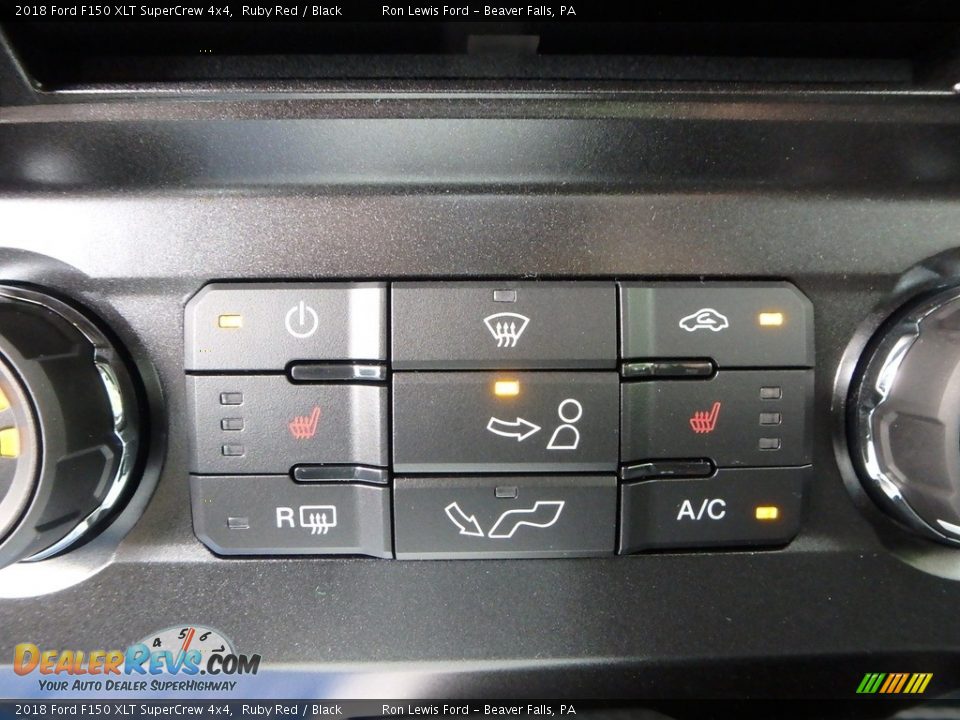 2018 Ford F150 XLT SuperCrew 4x4 Ruby Red / Black Photo #19