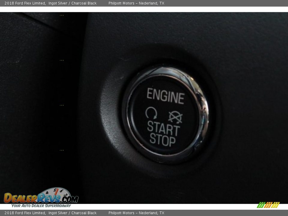 2018 Ford Flex Limited Ingot Silver / Charcoal Black Photo #21