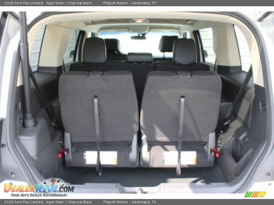 2018 Ford Flex Limited Ingot Silver / Charcoal Black Photo #31