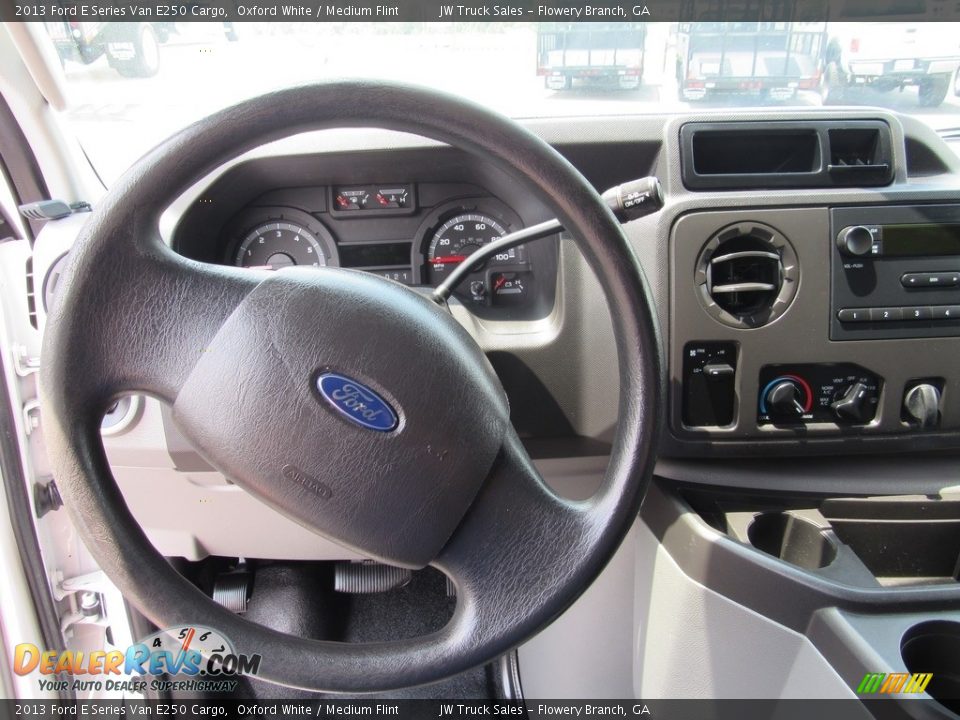 2013 Ford E Series Van E250 Cargo Oxford White / Medium Flint Photo #14
