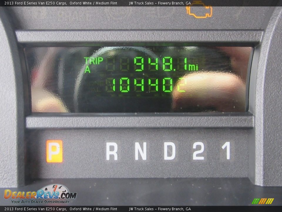 2013 Ford E Series Van E250 Cargo Oxford White / Medium Flint Photo #15