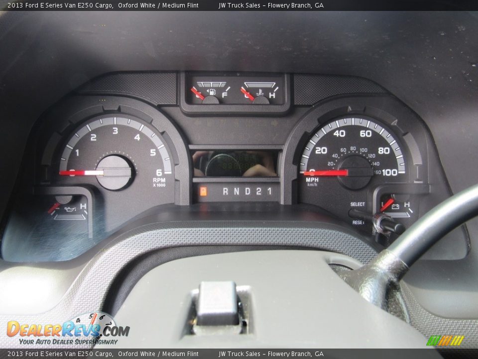 2013 Ford E Series Van E250 Cargo Oxford White / Medium Flint Photo #16