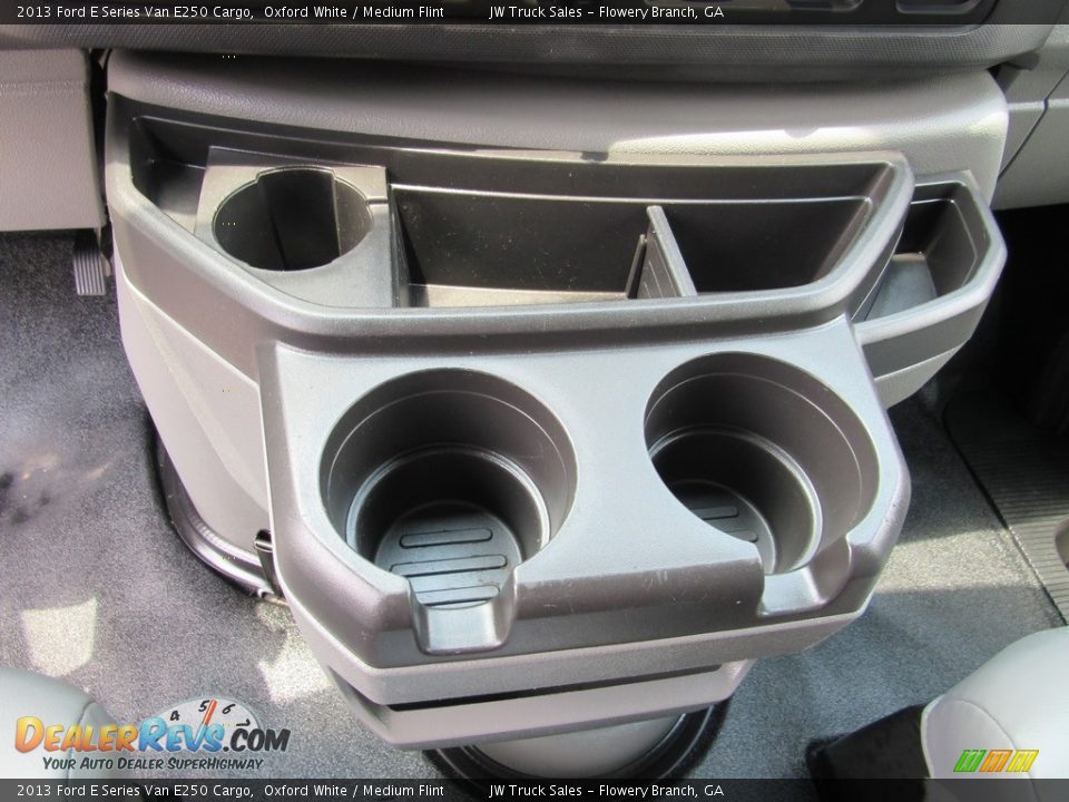 2013 Ford E Series Van E250 Cargo Oxford White / Medium Flint Photo #18