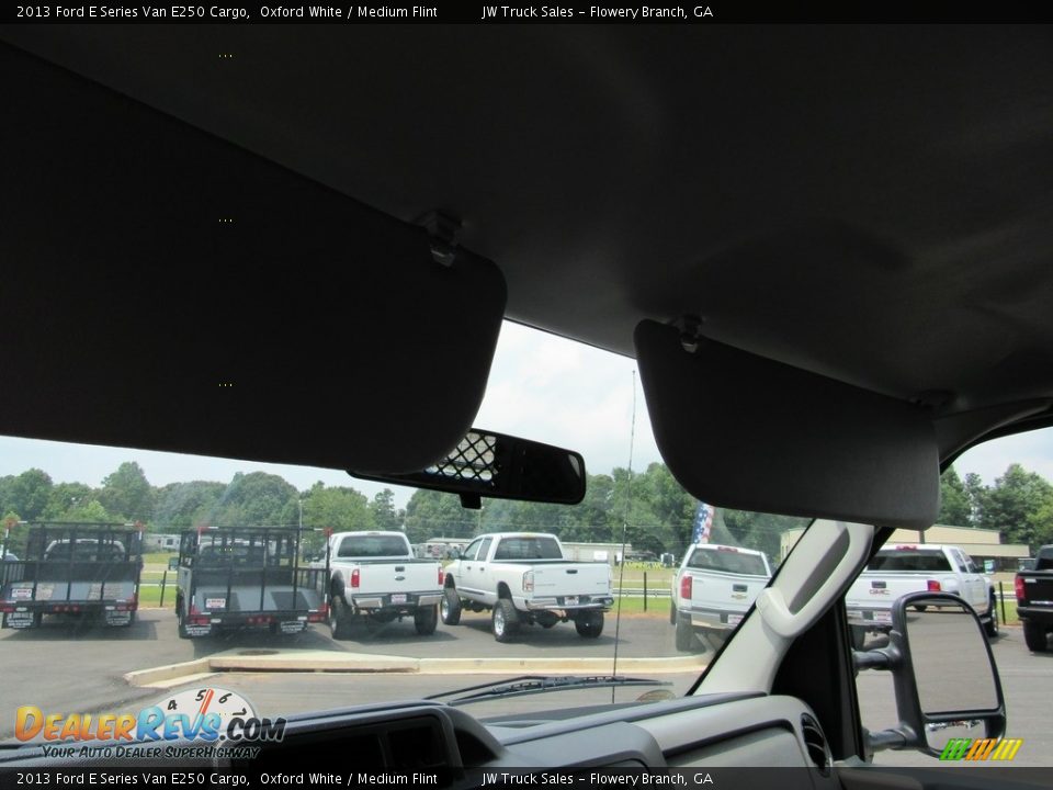 2013 Ford E Series Van E250 Cargo Oxford White / Medium Flint Photo #20