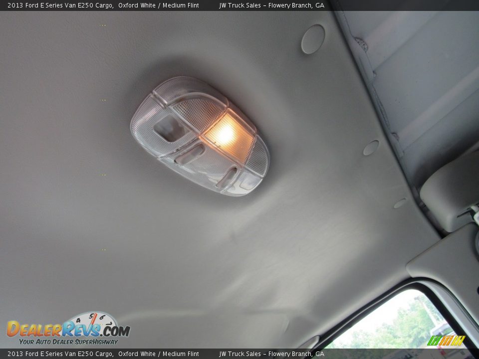 2013 Ford E Series Van E250 Cargo Oxford White / Medium Flint Photo #21