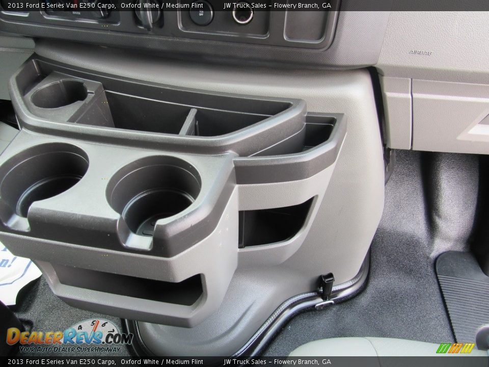 2013 Ford E Series Van E250 Cargo Oxford White / Medium Flint Photo #33