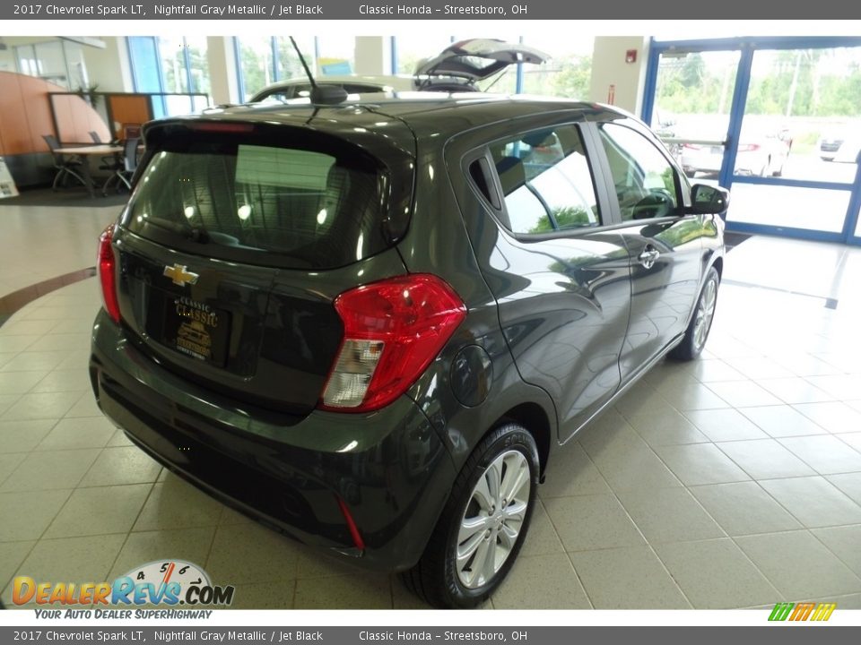 2017 Chevrolet Spark LT Nightfall Gray Metallic / Jet Black Photo #4