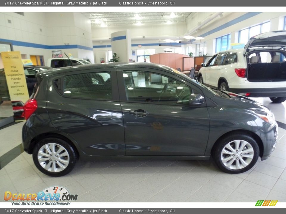 2017 Chevrolet Spark LT Nightfall Gray Metallic / Jet Black Photo #5