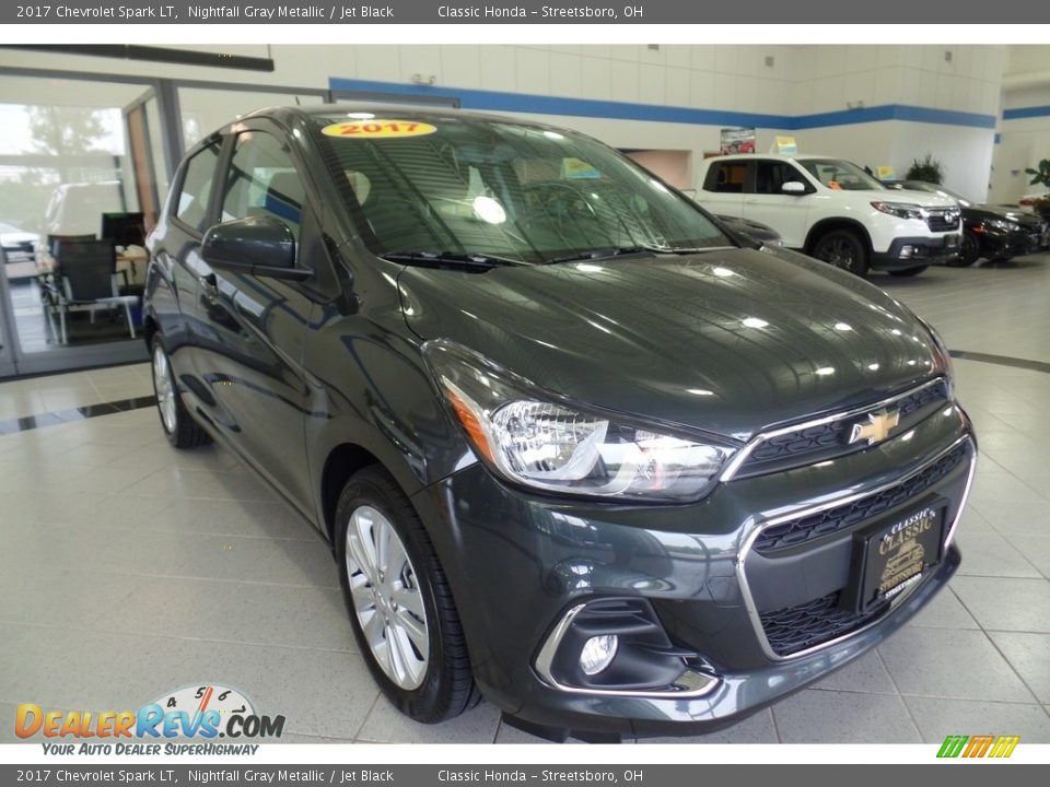 2017 Chevrolet Spark LT Nightfall Gray Metallic / Jet Black Photo #6