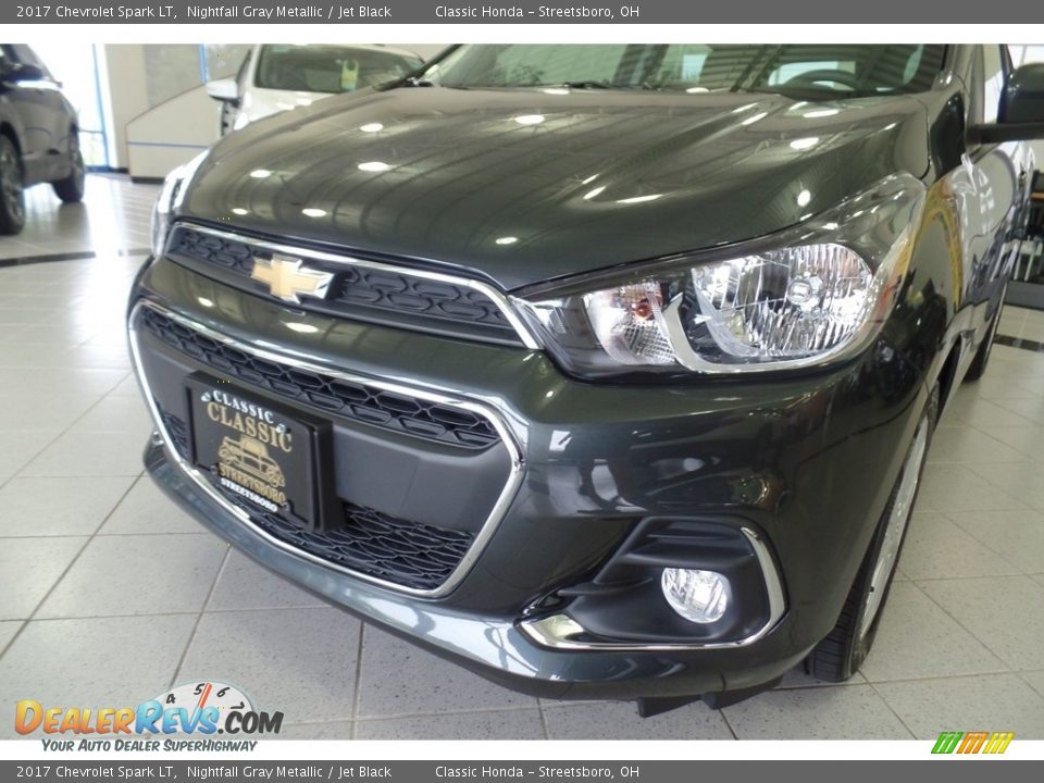 2017 Chevrolet Spark LT Nightfall Gray Metallic / Jet Black Photo #7