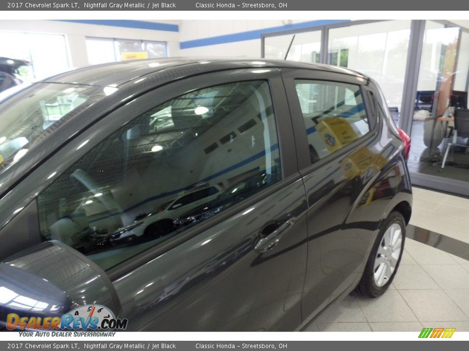 2017 Chevrolet Spark LT Nightfall Gray Metallic / Jet Black Photo #8