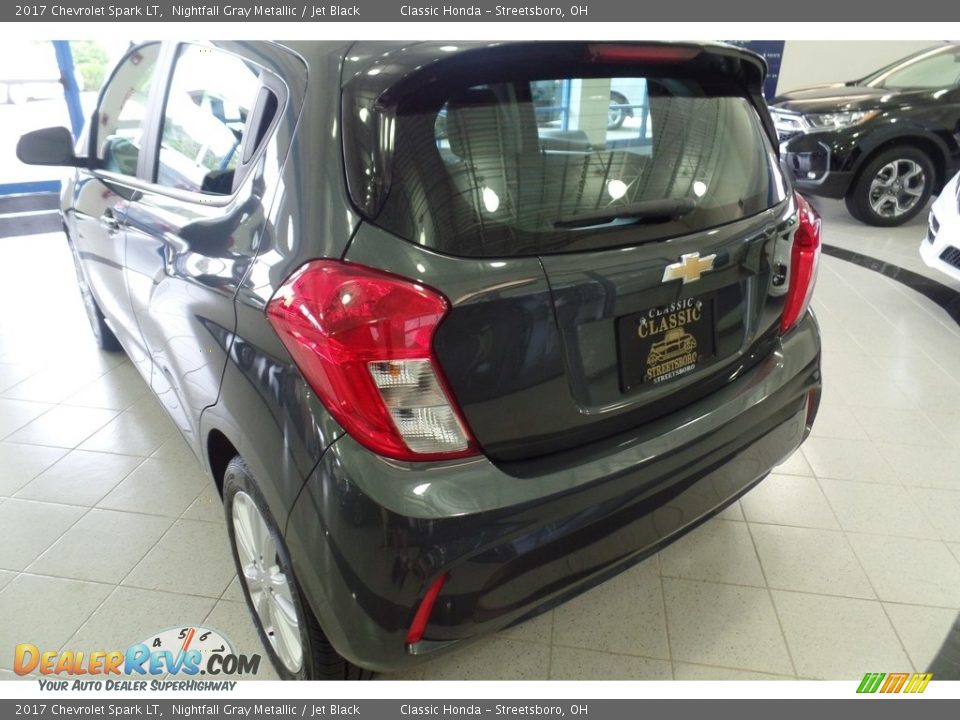 2017 Chevrolet Spark LT Nightfall Gray Metallic / Jet Black Photo #9