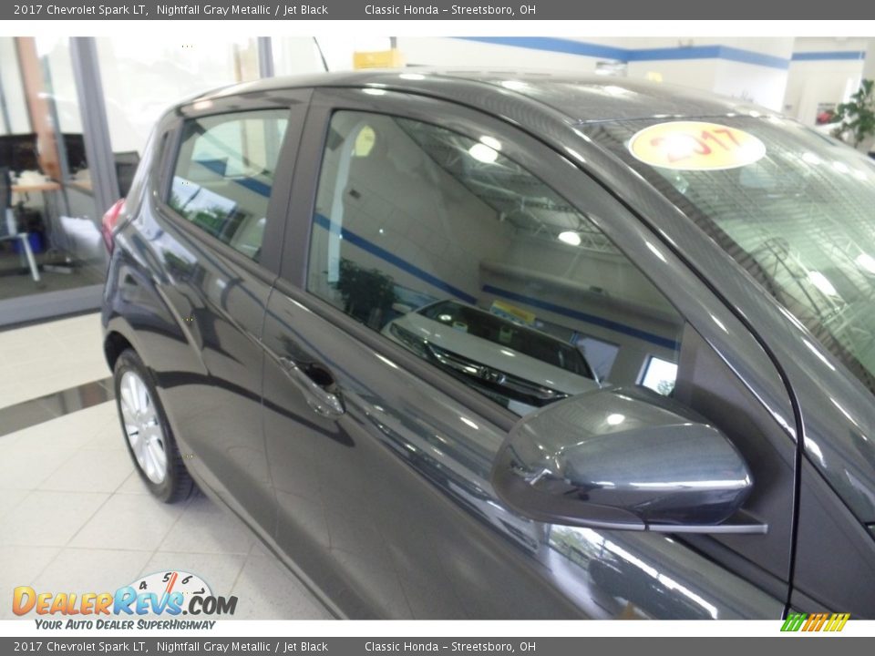 2017 Chevrolet Spark LT Nightfall Gray Metallic / Jet Black Photo #11