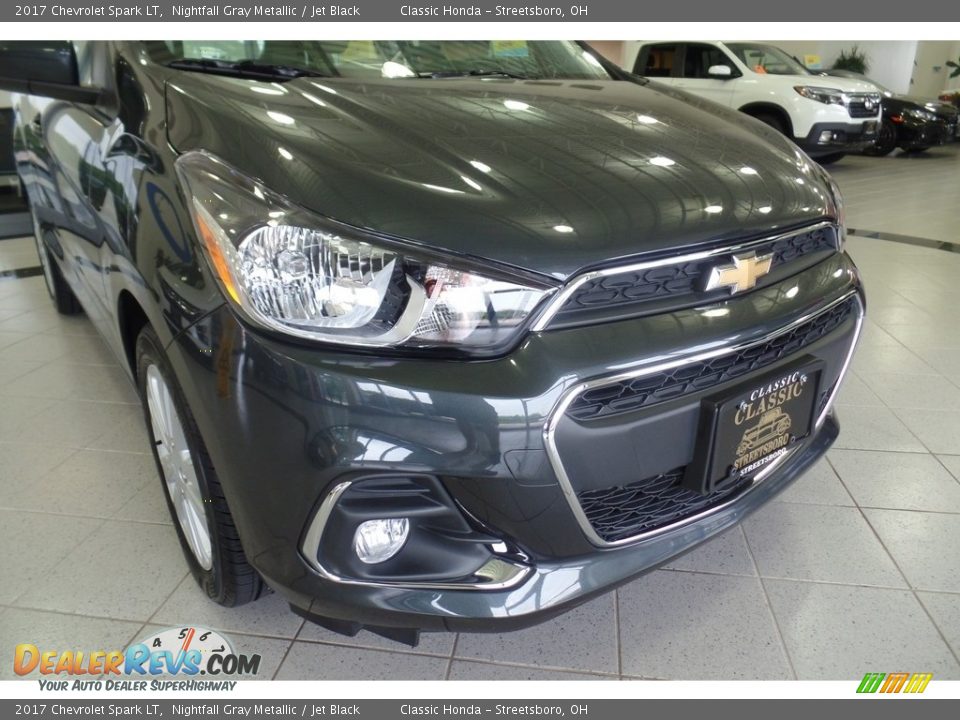 2017 Chevrolet Spark LT Nightfall Gray Metallic / Jet Black Photo #12