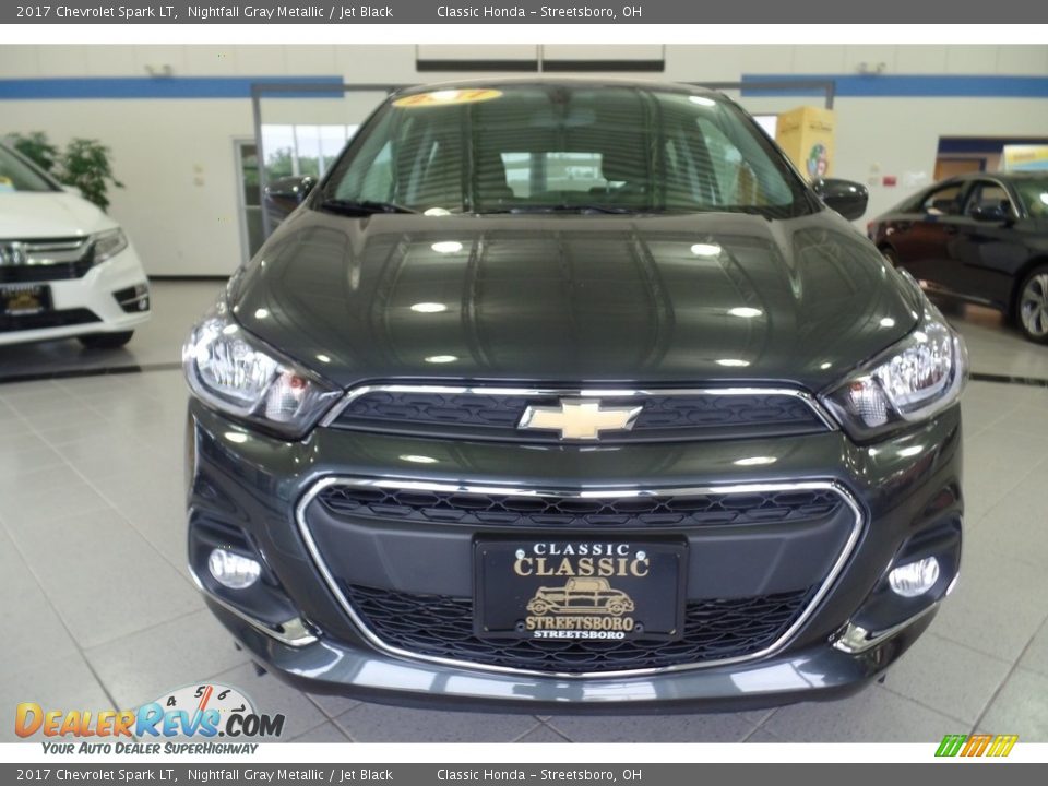 2017 Chevrolet Spark LT Nightfall Gray Metallic / Jet Black Photo #13