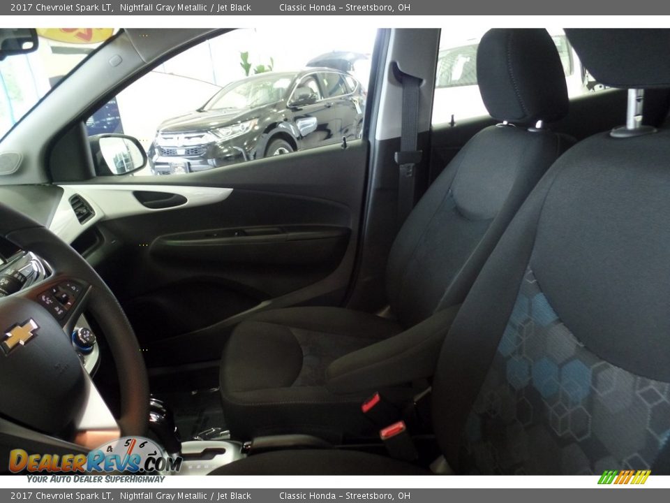 2017 Chevrolet Spark LT Nightfall Gray Metallic / Jet Black Photo #16