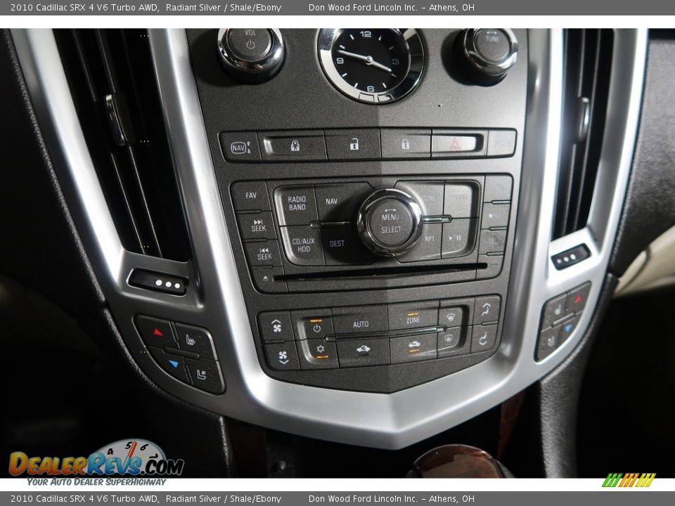 2010 Cadillac SRX 4 V6 Turbo AWD Radiant Silver / Shale/Ebony Photo #24