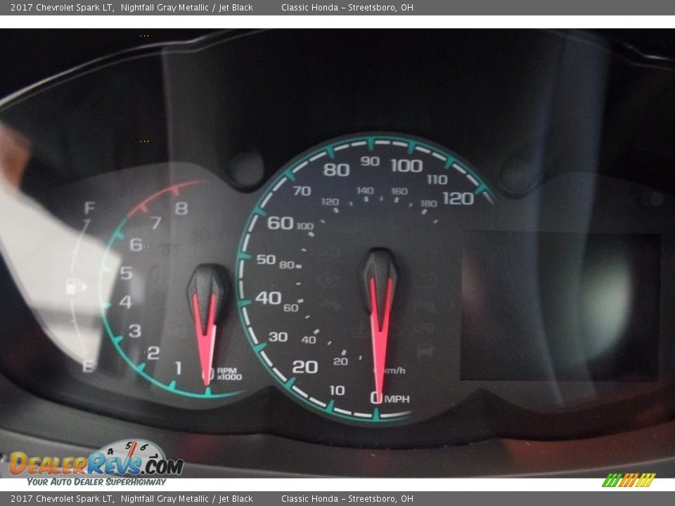 2017 Chevrolet Spark LT Nightfall Gray Metallic / Jet Black Photo #23