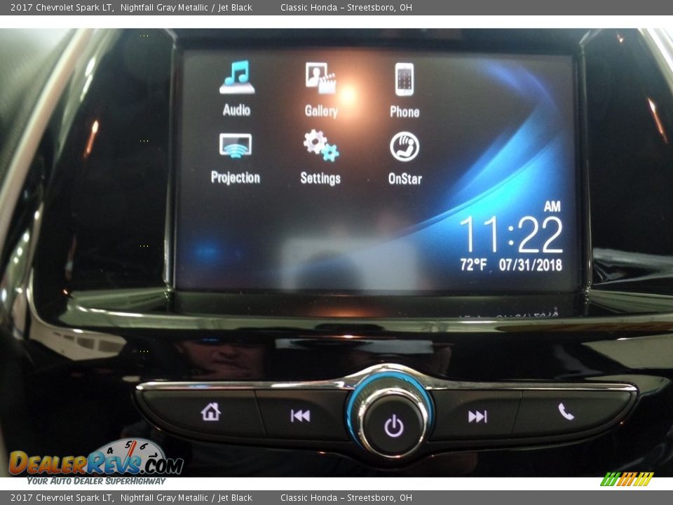 2017 Chevrolet Spark LT Nightfall Gray Metallic / Jet Black Photo #27