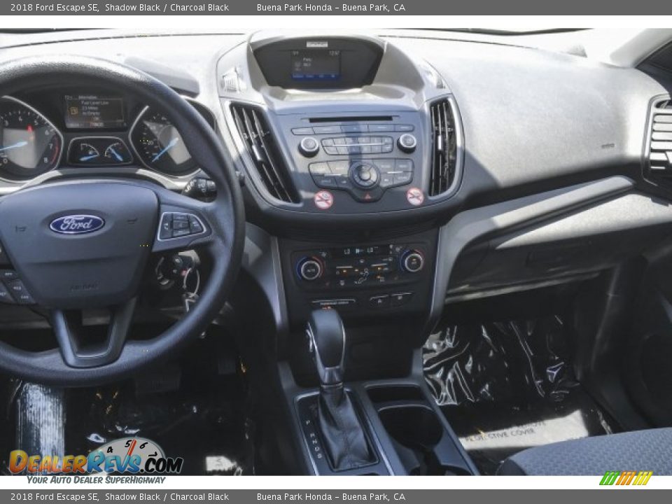 2018 Ford Escape SE Shadow Black / Charcoal Black Photo #5