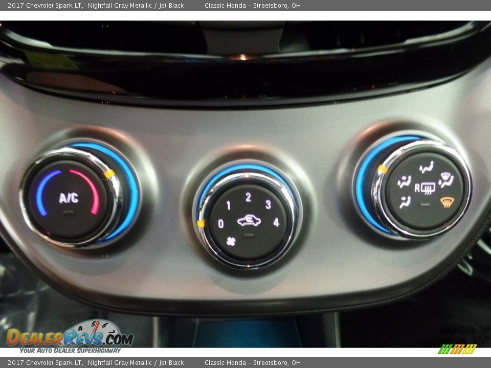 2017 Chevrolet Spark LT Nightfall Gray Metallic / Jet Black Photo #28