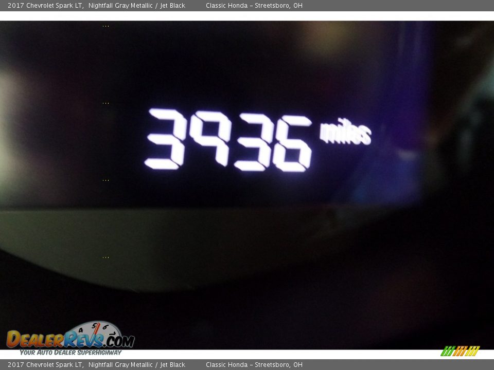 2017 Chevrolet Spark LT Nightfall Gray Metallic / Jet Black Photo #30