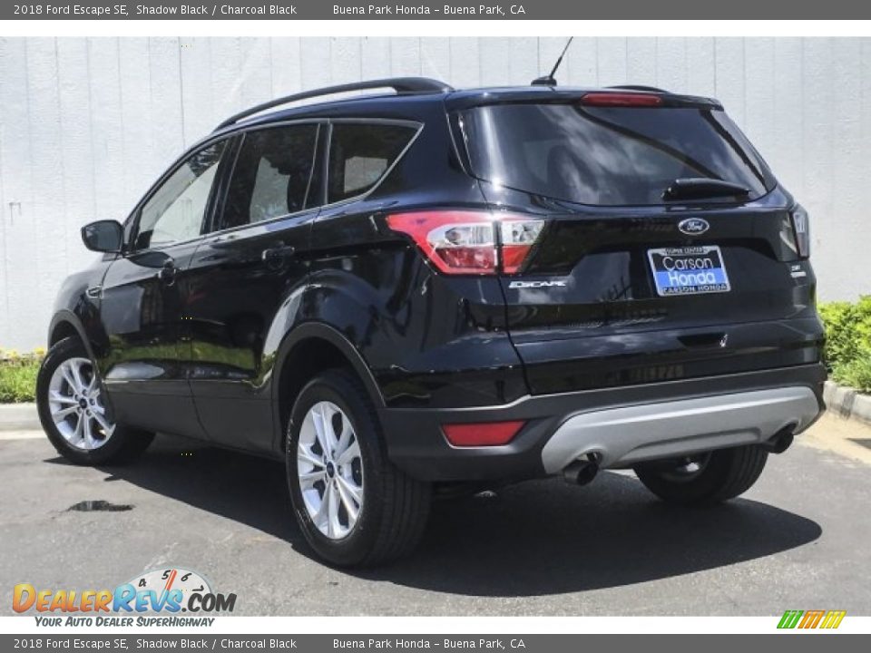 2018 Ford Escape SE Shadow Black / Charcoal Black Photo #10