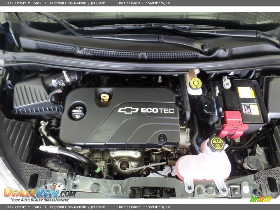 2017 Chevrolet Spark LT Nightfall Gray Metallic / Jet Black Photo #32