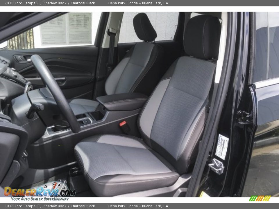 2018 Ford Escape SE Shadow Black / Charcoal Black Photo #15