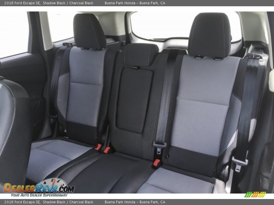 2018 Ford Escape SE Shadow Black / Charcoal Black Photo #16