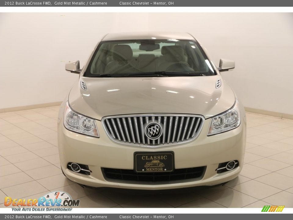 2012 Buick LaCrosse FWD Gold Mist Metallic / Cashmere Photo #2