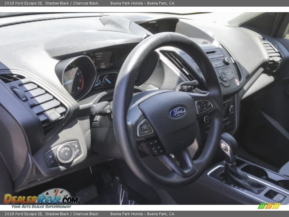 2018 Ford Escape SE Shadow Black / Charcoal Black Photo #20
