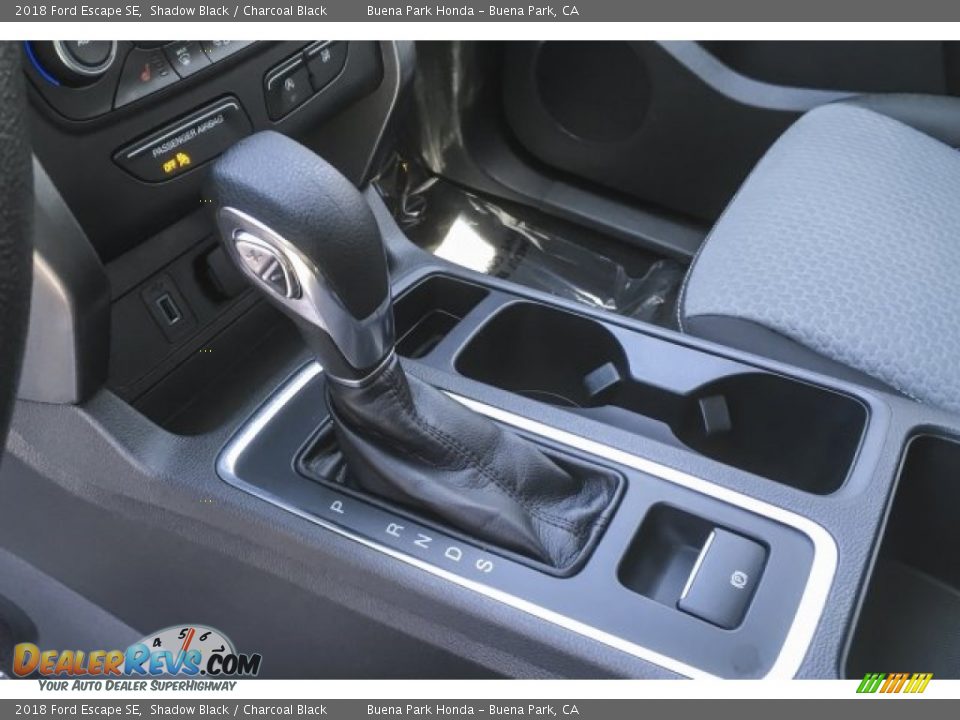 2018 Ford Escape SE Shadow Black / Charcoal Black Photo #21
